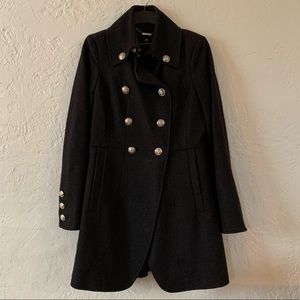 Worthington wool coat • double breasted• pea coat